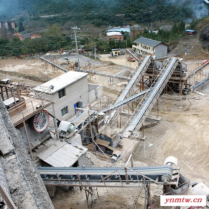 石料厂破碎机石灰岩整形制沙机   建筑废物清理设备 混凝土块破碎机