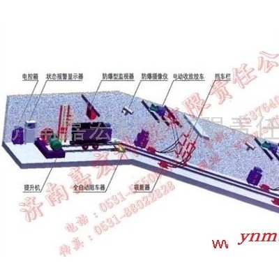 供应济南嘉宏斜巷跑车防护装置、阻车器、防跑车