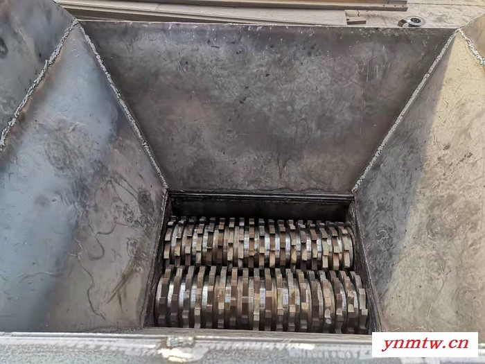 盛朗机械800 金属撕碎机 小型撕碎机 塑料桶铁桶油漆桶破碎机图5