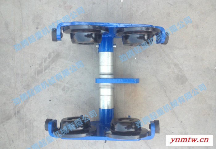 防撞型手推跑车 单轨防坠手推跑车1T-10T进口品质图1