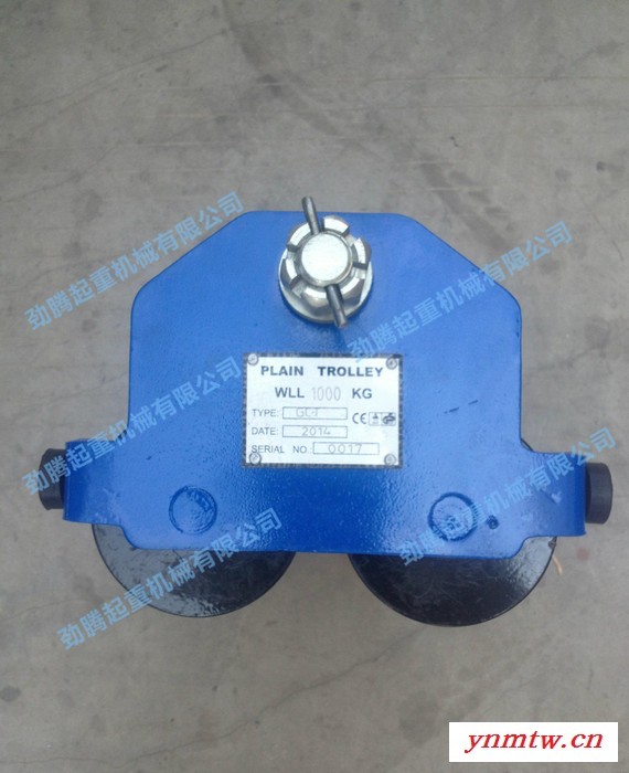 防撞型手推跑车 单轨防坠手推跑车1T-10T进口品质图3
