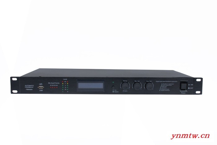 铭音 防啸叫处理器 FB8000 效果器 云南 智能反馈抑制器 消除背景噪声图4