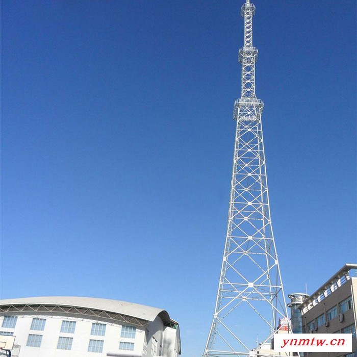 鑫隆  通讯塔厂家  安装钢结构无线信号传输铁塔  信号通讯塔图2
