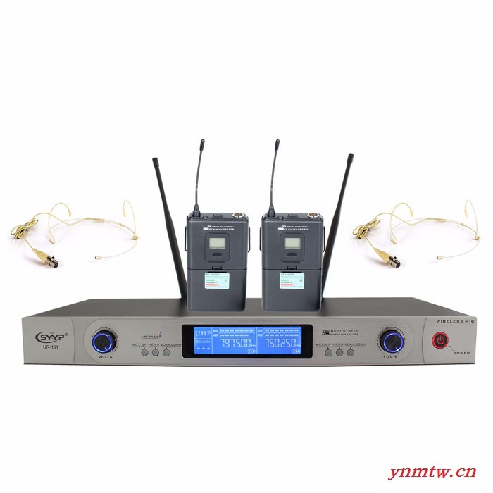 GOLDmicphone金麦风GM6530 一拖二无线麦克风，无线手持，KTV专用，舞台专用，会议话筒，视频会议系统图5