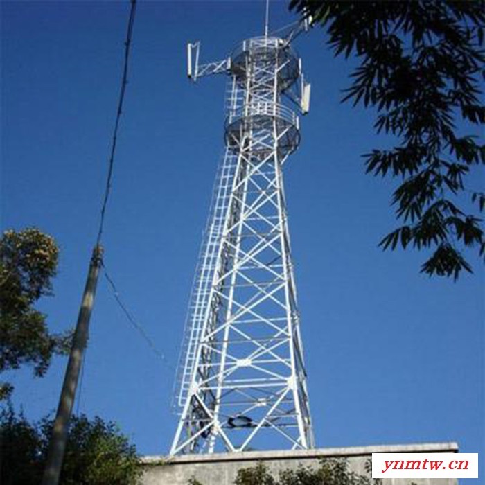 通讯塔 移动通讯塔 无线通讯塔 微波通讯塔 5G通讯塔生产厂家 广信铁塔图7