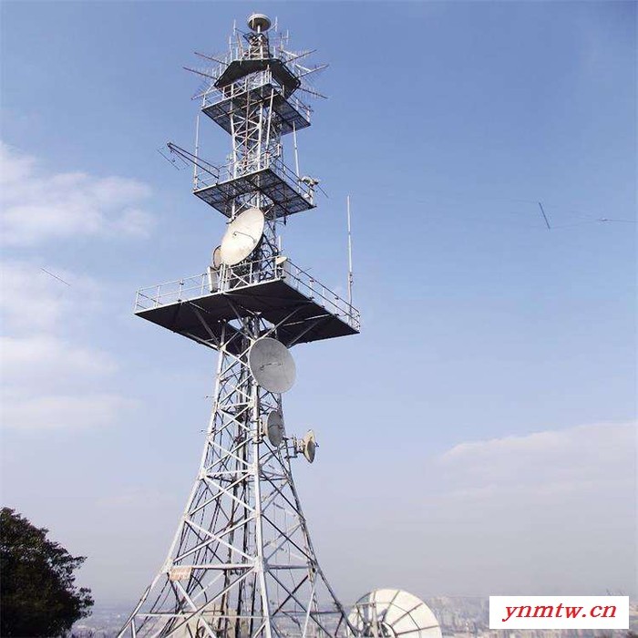 通讯塔 移动通讯塔 无线通讯塔 微波通讯塔 5G通讯塔生产厂家 广信铁塔图6