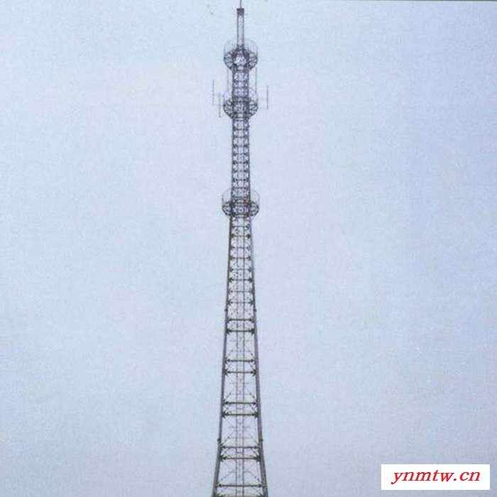 通讯塔 移动通讯塔 无线通讯塔 微波通讯塔 5G通讯塔生产厂家 广信铁塔图1