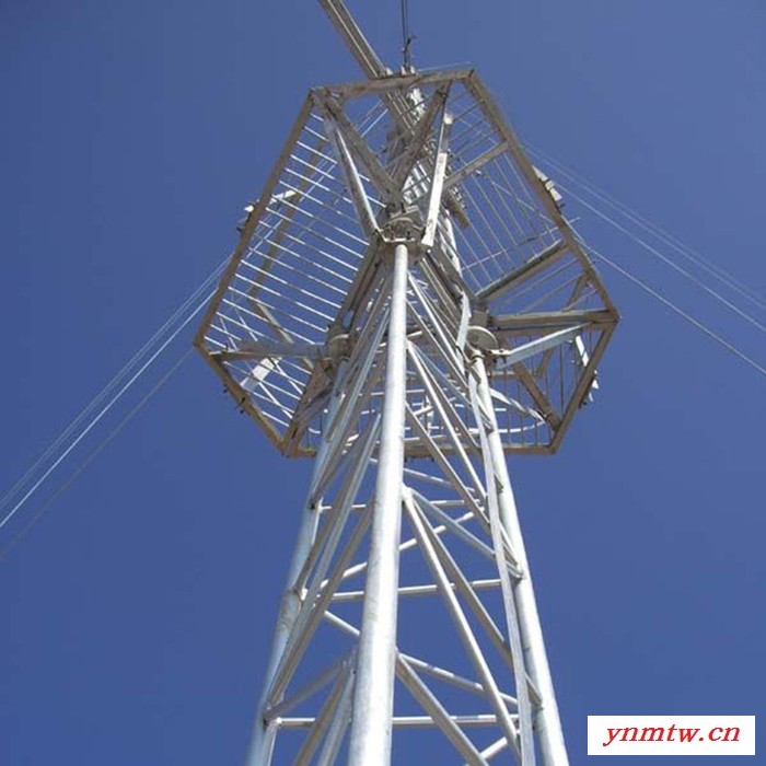 通讯塔 移动通讯塔 无线通讯塔 微波通讯塔 5G通讯塔生产厂家 广信铁塔图3