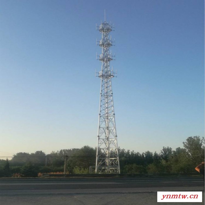 通讯塔 移动通讯塔 无线通讯塔 微波通讯塔 5G通讯塔生产厂家 广信铁塔图4