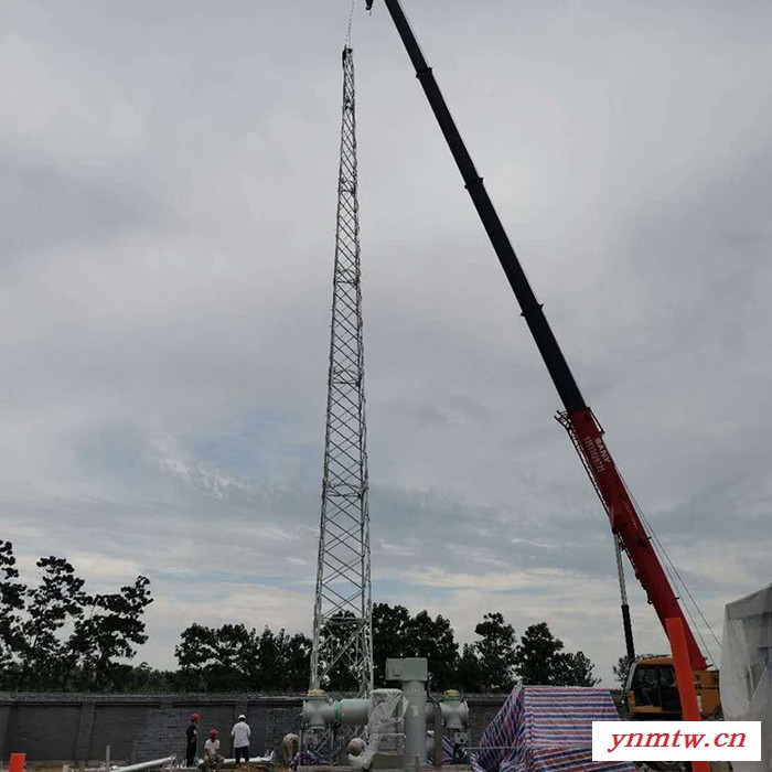 避雷塔_45米GFL三角避雷塔_辉腾钢结构_避雷保护装置图3