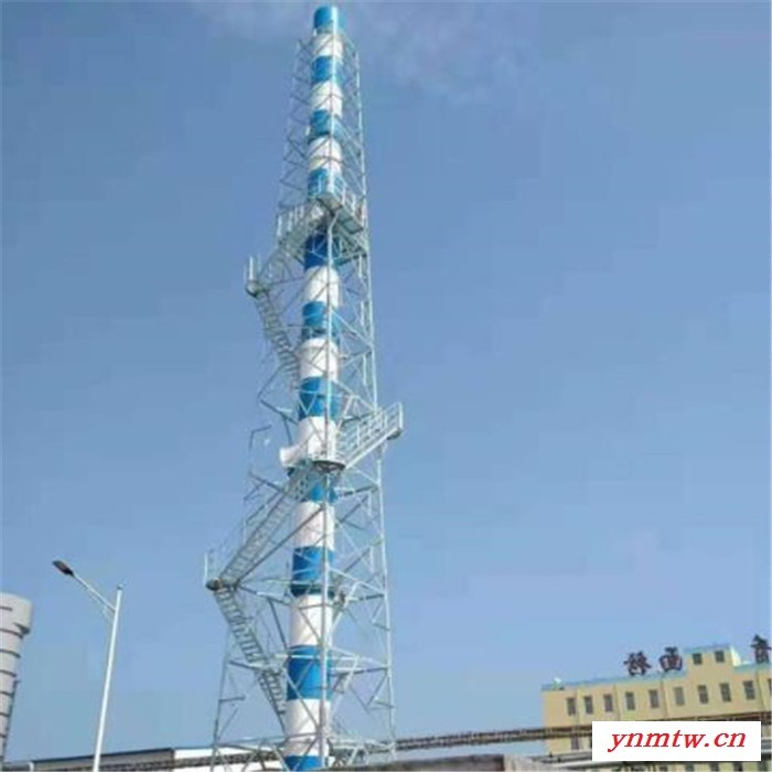 环保烟囱塔 烟囱支撑塔架 废气排放塔 烟囱保护装置 批发商图6