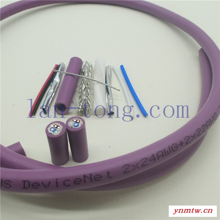 数据通讯系统线缆 - 数据电缆 - 总线系统通讯线DeviceNet1x2xAWG24+1x2xAWG22图1