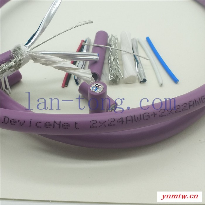 数据通讯系统线缆 - 数据电缆 - 总线系统通讯线DeviceNet1x2xAWG24+1x2xAWG22图6