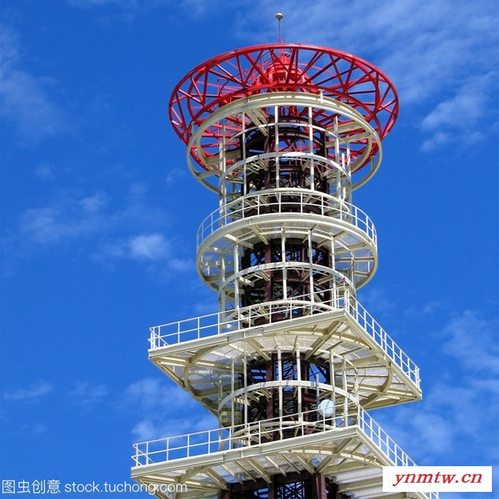 通讯塔生产厂家 通信铁塔  铁路通信塔 无线通信塔 避雷通讯塔图3