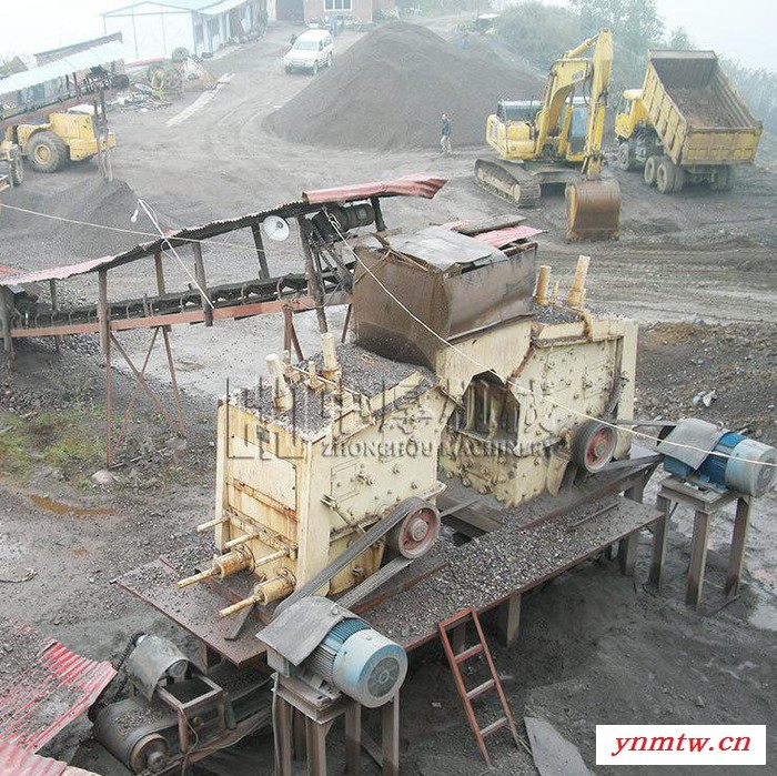 四川铁矿石破碎设备生产线  铁矿石破碎机  中厚细碎机厂家