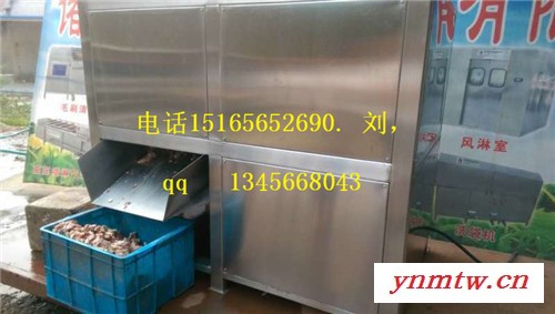 佳品机械冻鸡肉破碎机  油脂提炼厂专用破碎冻盘设备 鱼盘破碎线 冻肉板切块机图5