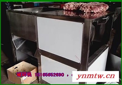 佳品机械冻鸡肉破碎机  油脂提炼厂专用破碎冻盘设备 鱼盘破碎线 冻肉板切块机图4