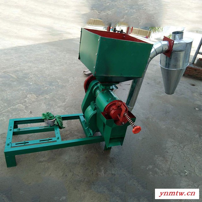 佳硕小型碾米机价格 低俗研磨石碾碾米机 小型家用破碎机
