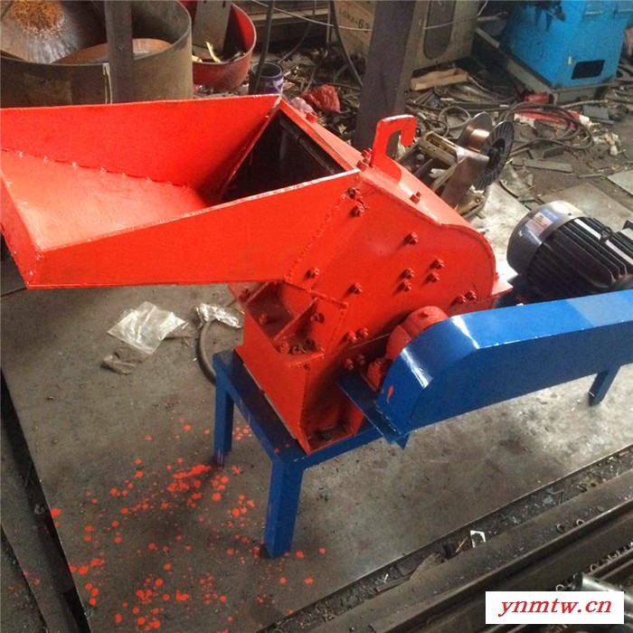 实锦PC350*200 锤式破碎机移动打沙机碎石机小型建筑垃圾粉碎机废料砖头制砂机混凝土块粉碎机河南郑州厂家图1