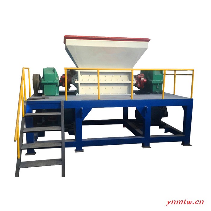 **500型垃圾双轴撕碎机机箱 刀片南京泸马多功能破碎机新品