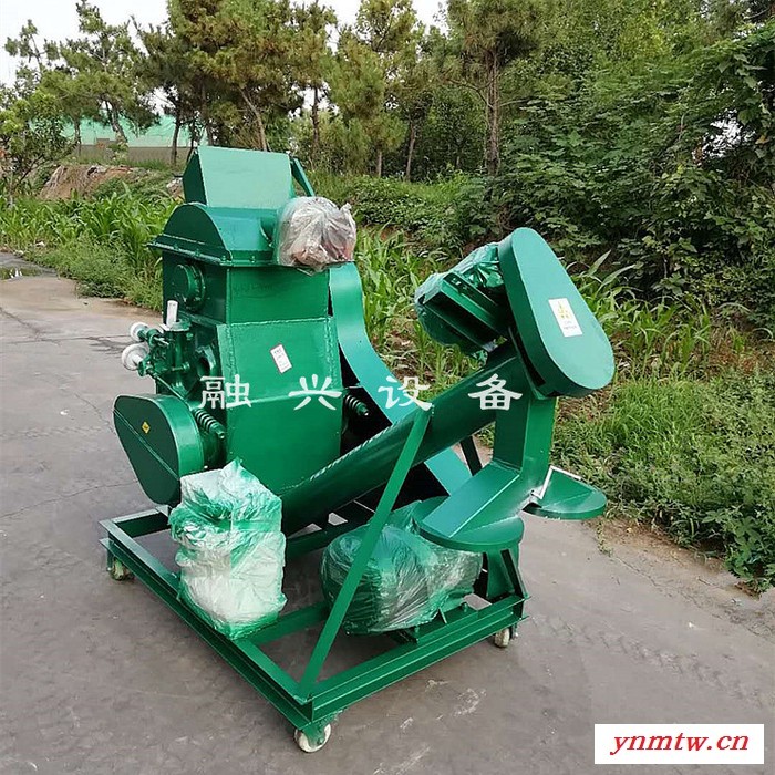 麦芽对辊粉碎机价格 啤酒配套麦芽粉碎机 白酒加工生产配套设备青稞粉碎机 大曲破碎机售价