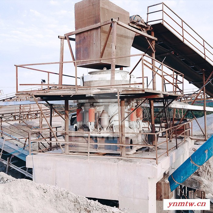 砂砾石加工破碎机 金属矿石液压圆锥破 HPT圆破机 提供操作培训技术指导图2