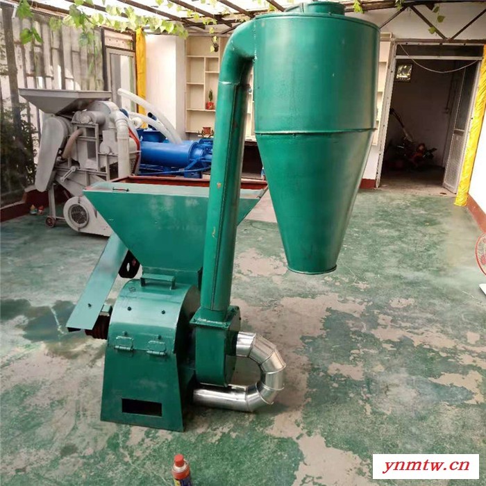 沙克龙粉碎机420型 沙克龙粉碎机价格 小型锤片苞米秸秆破碎机图4