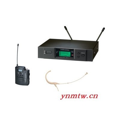 长期供应铁三角 Audio-Technica ATW-2194aD-TH 黑色无线头戴式麦克风系统