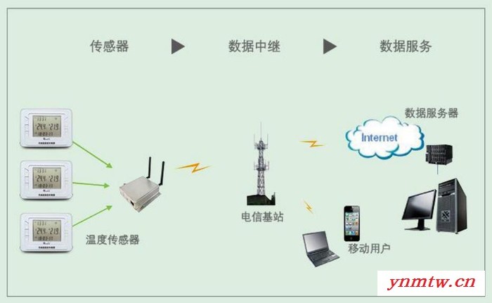 耐威科无线温湿度采集器，NB-IOT无线通讯方式图2