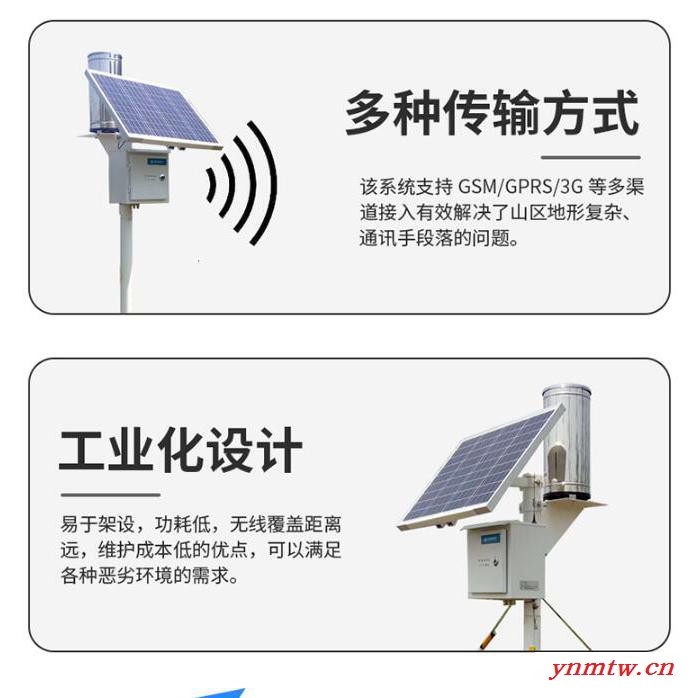 无线遥测雨量监测站  雨量监测站  普适型压电雨量监测系统 普适性翻斗式雨量计  防洪预警雨量检测系统图1