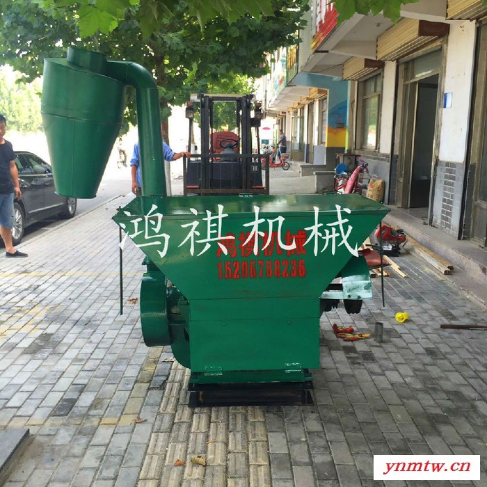 稻草树皮秸秆破碎机 鸡鸭饲料粉碎机 Z自动进料H粉碎机
