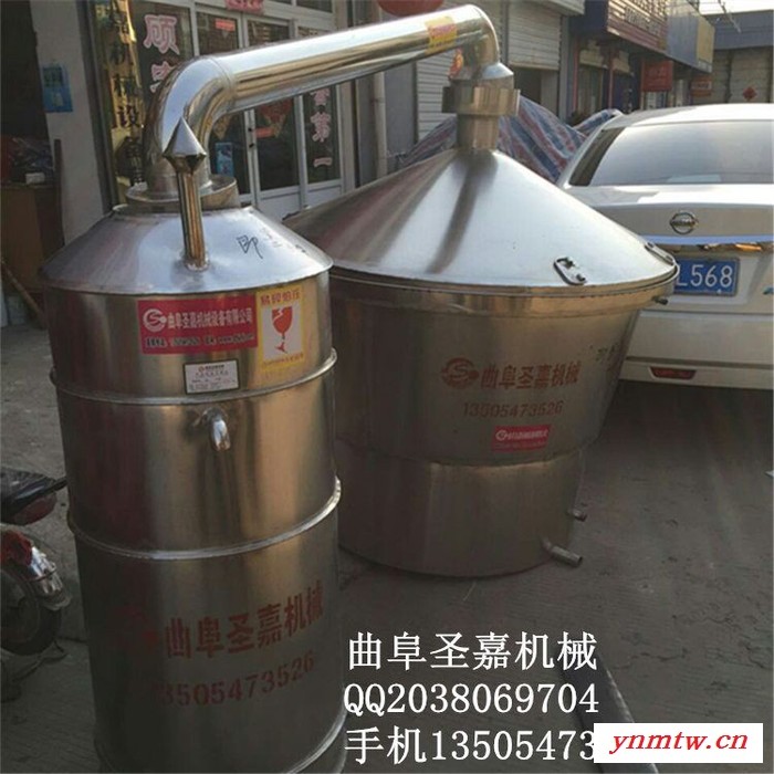 湖南大米液态蒸酒设备图片 封闭式冷却器 酿酒用大曲破碎机现货供应图8