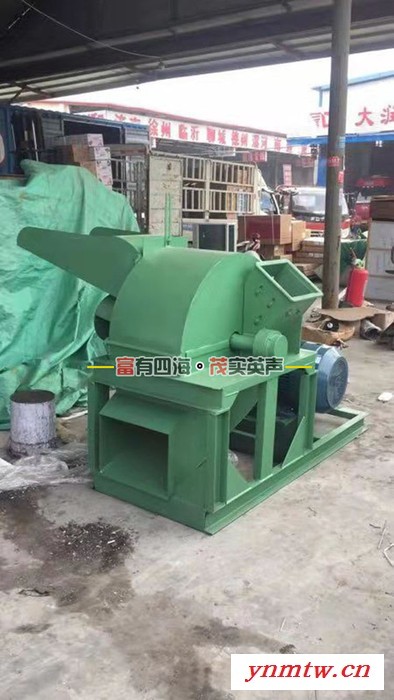 多功能木材木屑树枝粉碎机 柴油大型移动式碎木机园林木头破碎机 秸秆粉碎机  **图3