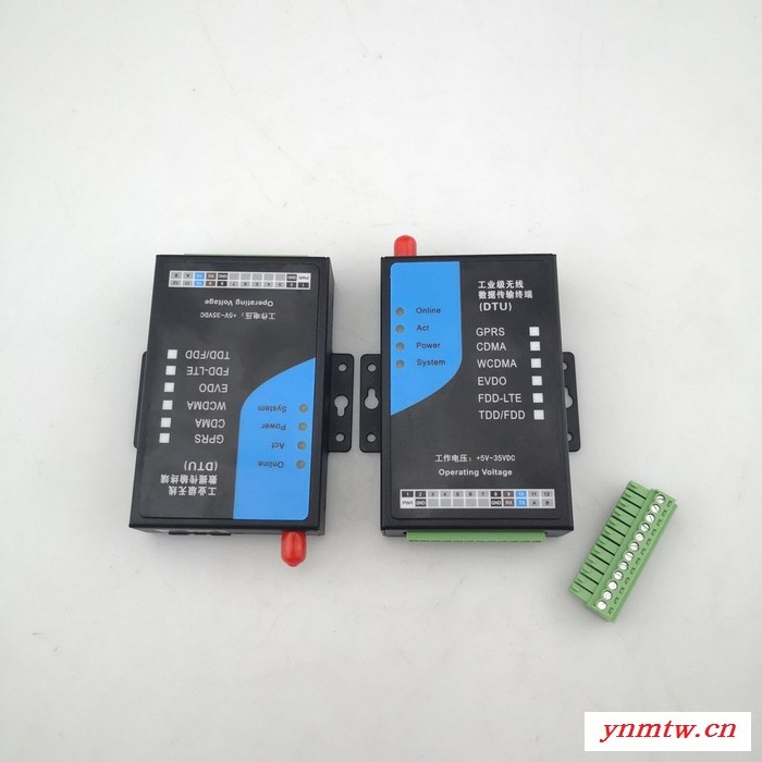 贺迪传感仪器工业级无数数据传输终端（DTU)工作电压+5v~35VDC无线监测系统图3