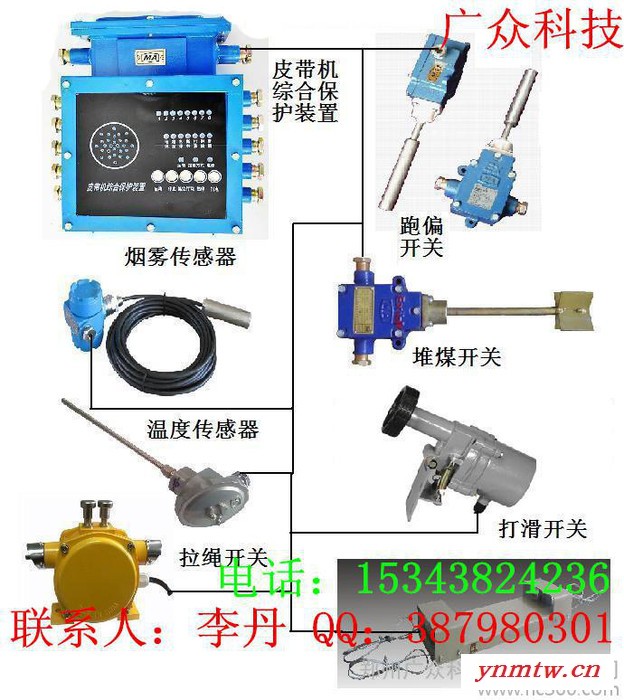 皮带机综合后备保护装置