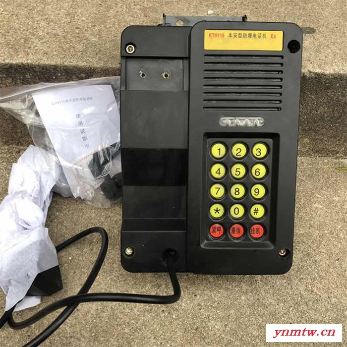 鼎东 防爆防尘防水防潮电话 防爆自动电话机 矿用本安型数字电话机图7