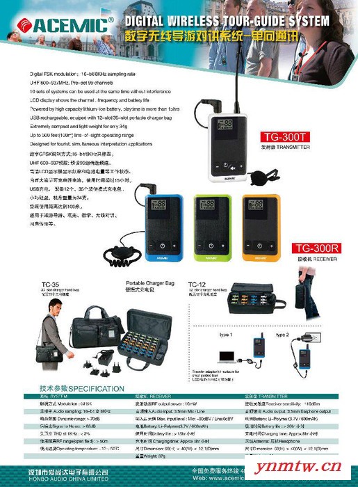爱尚达无线导游系统TG-200图2