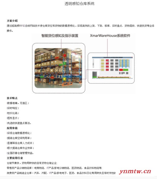 博途仓储 智能仓储系统 智能仓储货架+智能仓储管理系统+透明感知仓储系统+智能仓储环境无线监测系统+智能冷链无线监测系统图1