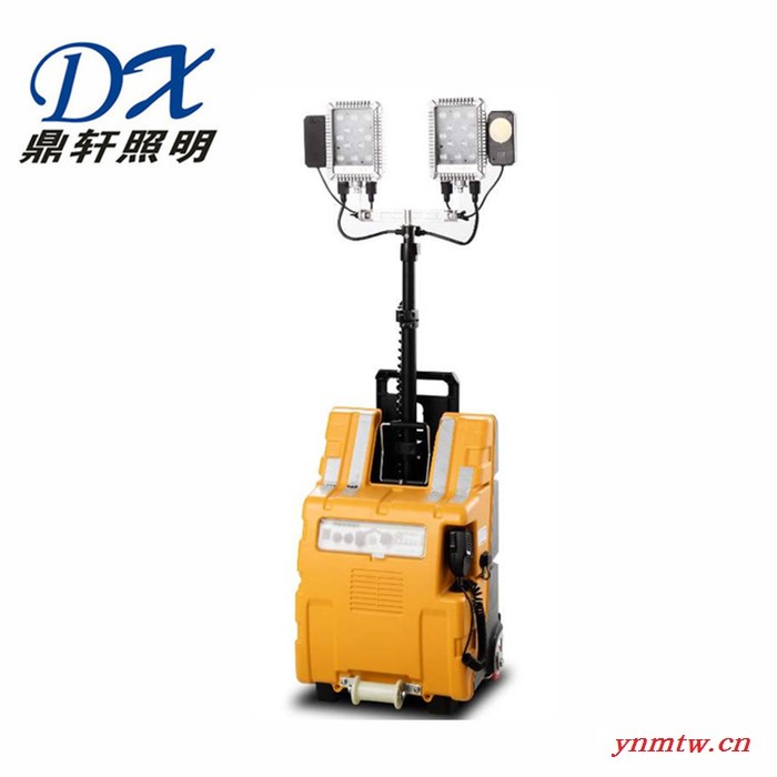 鼎轩照明SFW3006便携式多功能照明装置 30W 红蓝信号灯 升降应急工作灯图5