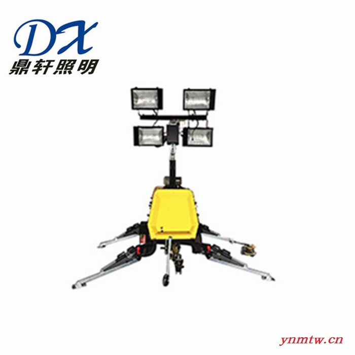 鼎轩照明SFW3006便携式多功能照明装置 30W 红蓝信号灯 升降应急工作灯图2