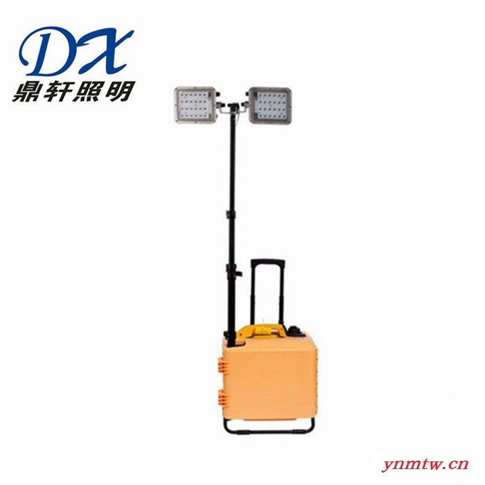 鼎轩照明SFW3006便携式多功能照明装置 30W 红蓝信号灯 升降应急工作灯