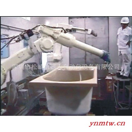 浴缸/汽车轮毂防爆喷涂机器人 自动工业喷涂机器人静电旋杯喷涂机图4