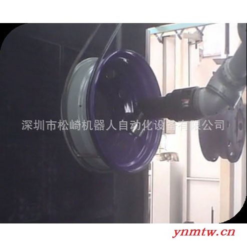 浴缸/汽车轮毂防爆喷涂机器人 自动工业喷涂机器人静电旋杯喷涂机图1