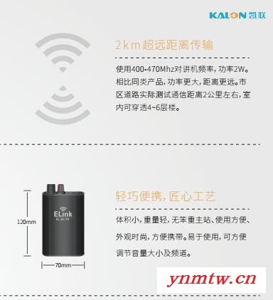 ELINK   EL-is-m（s）无线全双工通话系统图1