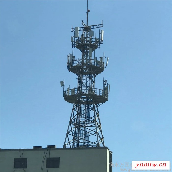 厂家生产车站信号塔 高铁客四柱管塔 通信铁塔 无线微波铁塔图4