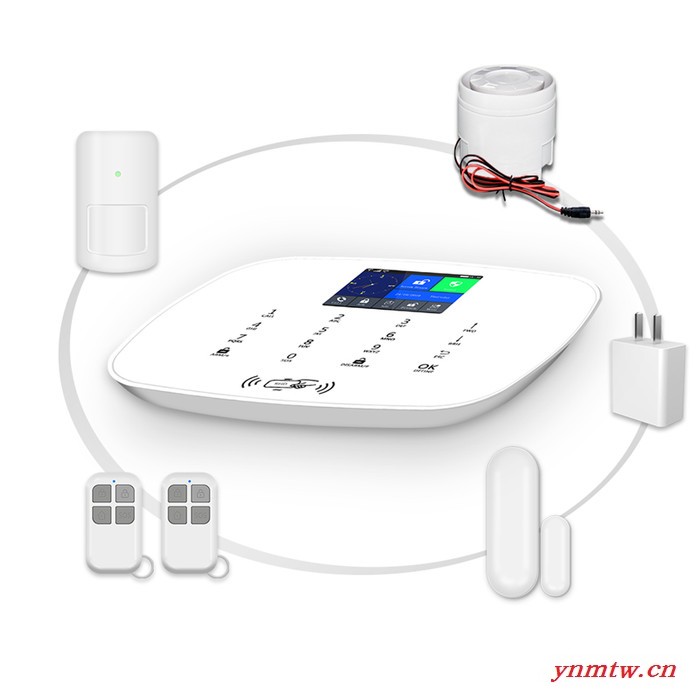 百灵佳防盗报警器 家用防盗报警器 智能网络无线报警主机3G+wifi 安防系统图8