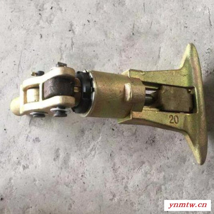 重阳  煤矿架空乘人装置配件 22mm钢丝绳抱索器 人行车抱索器图7