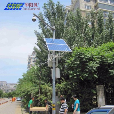 北京华阳风CSW-200W野外检测无线传输太阳能供电系统  无需拉扯电网
