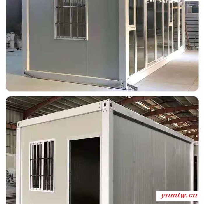 佰达铭盛一体化折叠住人房住人集装箱式活动房汽车家具喷烤漆房成品销售图3