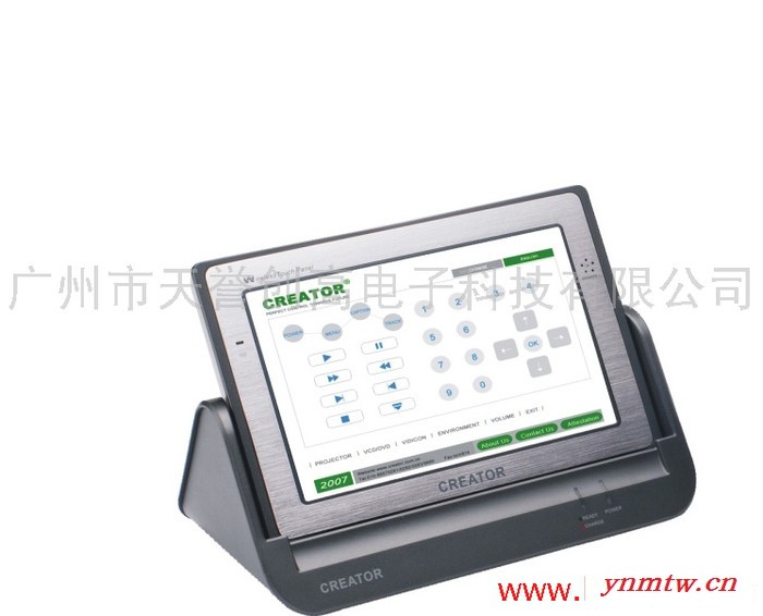 供应快捷CreatorST-7600C彩色无线画中画触摸屏中控系统图3